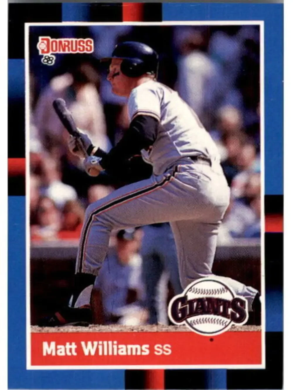 1988 Matt Williams Donruss Baseball Card #628